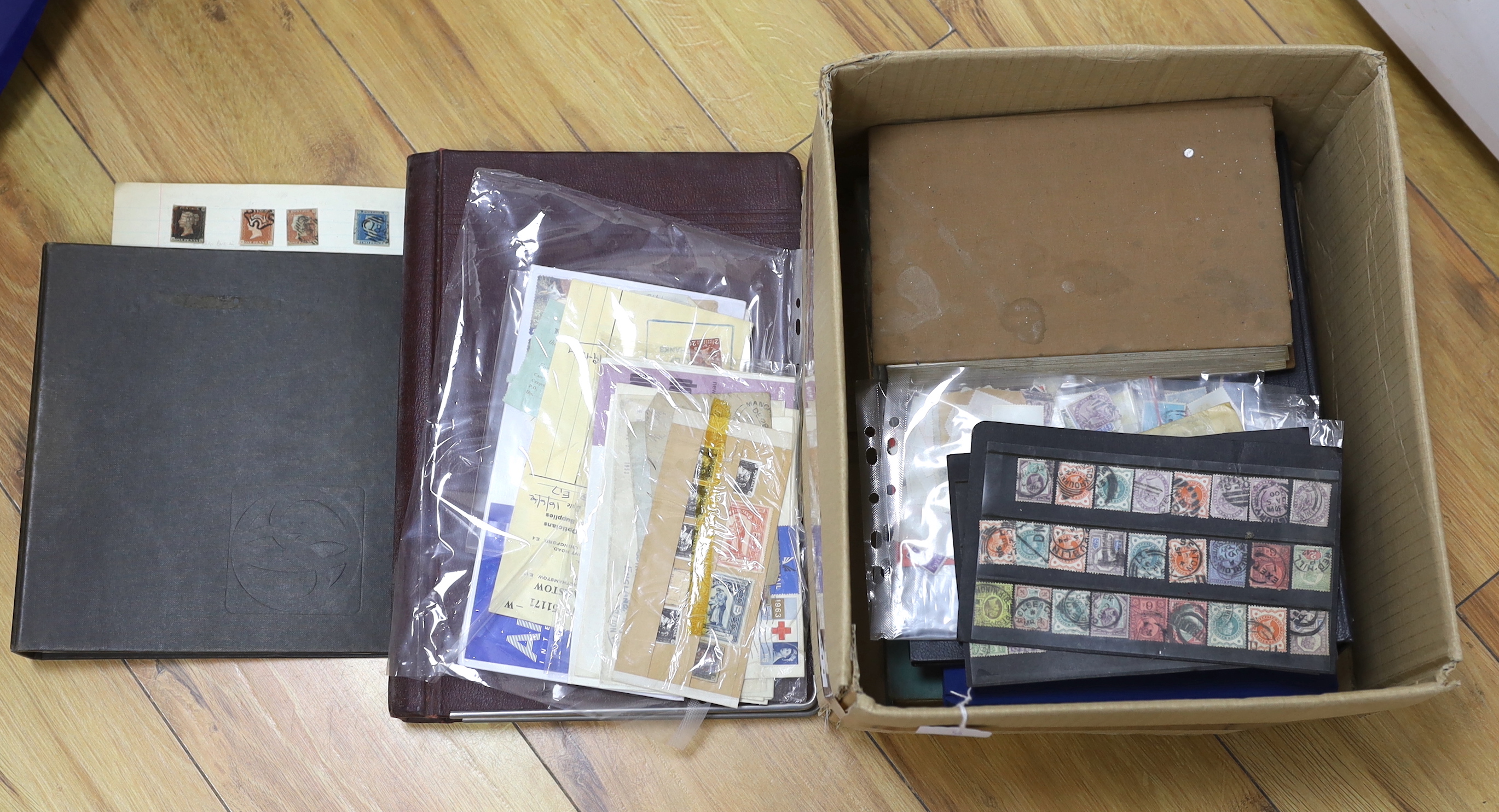 A quantity of various stamps